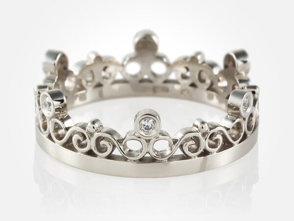 Crown - eljegyzési gyűrű