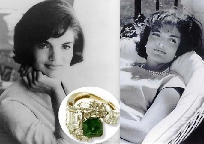 Jacqueline Onassis eljegyzési gyűrűje